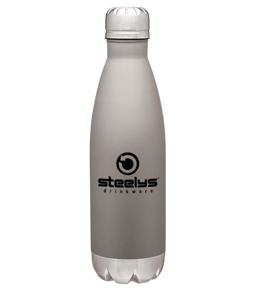 17 Oz Contour Thermal Bottle Steelys Drinkware
