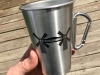 Carabiner.Steel.Cup.In.Hand