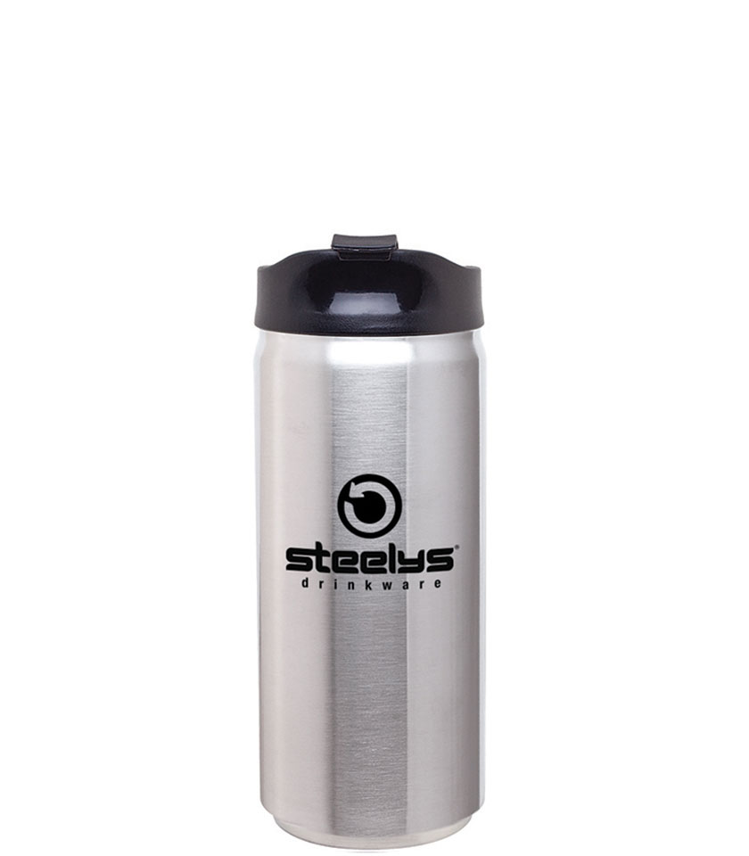 customized printed steelys stainless steel to-go tumbler