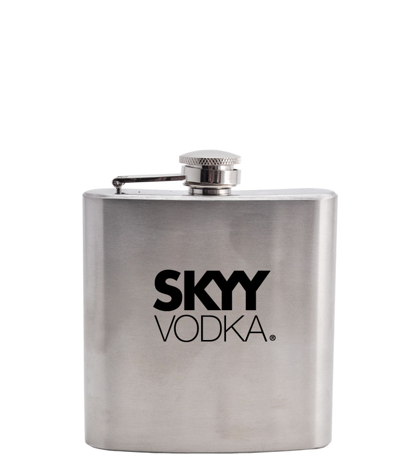 Custom Made Hecho En Mexico Stainless Steel 6oz Flask 