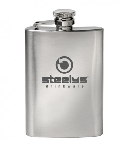stainless steel flask silver wholesale